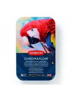 Derwent Chromaflow, sada profi pastelek, 36 ks