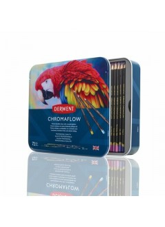 Derwent Chromaflow, sada profi pastelek, 72 ks