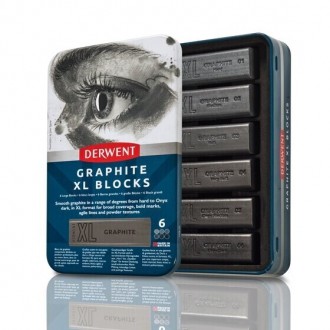 Derwent Graphite XL blocks 6ks