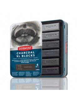 Derwent Charcoal XL blocks 6ks