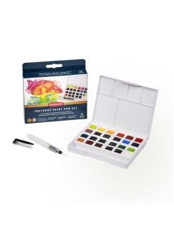 Derwent Inktense paint pan set - 24 ks