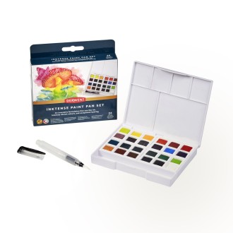 Derwent Inktense paint pan set - 24 ks