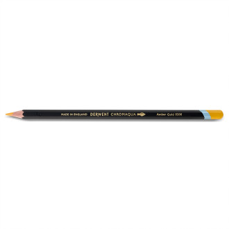 Akvarelová pastelka Derwent Chromaqua, Amber Gold / Jantarově zlatá