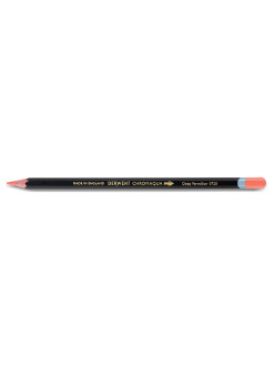 Akvarelová pastelka Derwent Chromaqua, Deep Vermilion / Tmavá rumělka