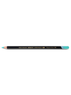 Akvarelová pastelka Derwent Chromaqua, Turquoise Green / Tyrkysově zelená