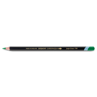 Akvarelová pastelka Derwent Chromaqua, Jungle Green / Džunglová zelená