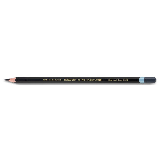 Akvarelová pastelka Derwent Chromaqua, Charcoal Grey / Uhelná šedá