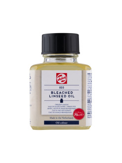 Bělený lněný olej Talens (bleached linseed oil), 75 ml