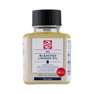 Bělený lněný olej Talens (bleached linseed oil), 75 ml