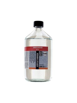 AMSTERDAM Závěrečný lak pro olej a akryl - lesklý 1 l