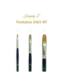 Štětec na akvarel - Fontaine/jazýček