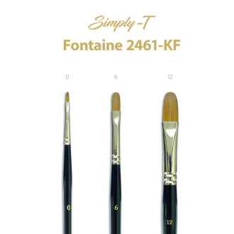 Štětec na akvarel - Fontaine/jazýček