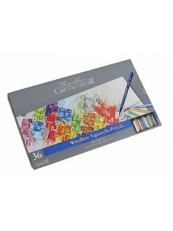 Cretacolor akvarelové pastelky - progresso, 36 barev