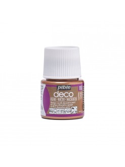 PÉBÉO DECO Akrylová barva 45 ml Perleťová tekutá, 116 - měděná / copper