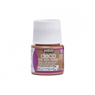 PÉBÉO DECO Akrylová barva 45 ml Perleťová tekutá, 116 - měděná / copper