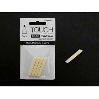 TOUCH - sada výměnných hrotů- medium Broad (5,2mm), 5 ks