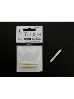 TOUCH - sada výměnných hrotů- Brush, 3 ks