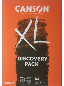 Canson XL Discovery Pack Dessin & Croquis A4 12 listů