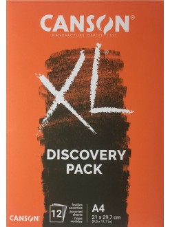 Canson XL Discovery Pack Dessin & Croquis A4 12 listů