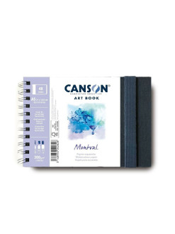 Skicák Art Book Montval A5, 24 listů, 300g, kroužková vazba, pevné desky