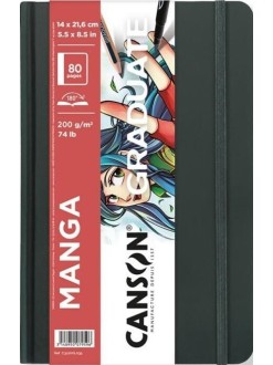 Graduate Book Manga skicák, 14 x 21,6 cm