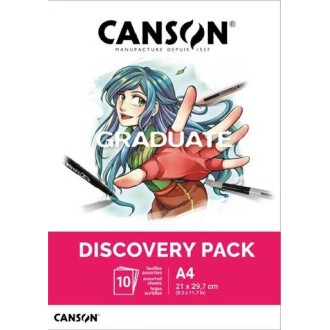 Canson Discovery Pack Graduate Manga A4 10 listů