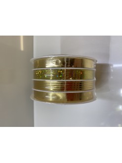 Stuhy vázací 6 m x 10 mm, 4 kusy, zlatá, různý vzor