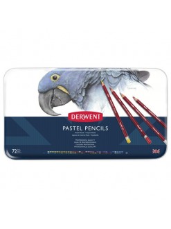 Derwent Pastel pencils - sada pastelových tužek 72 ks
