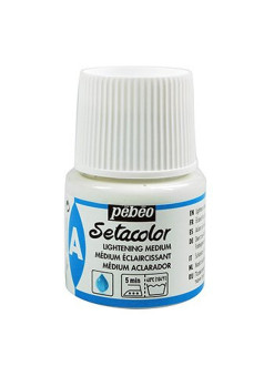 Zesvětlovací médium pro barvy na textil Setacolor (lightening medium) 45 ml