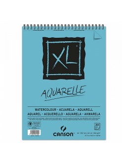 Canson XL Aquarelle skicák,kroužková vaz.(300g,A3,30archů)