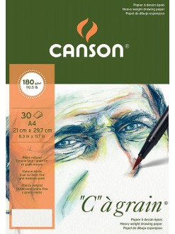 Canson"C"à grain skicák,lepený 30 listů,180g,A4