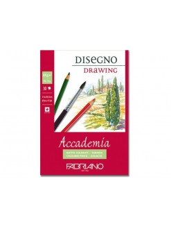 Fabriano Accademia blok 200 g/m2, 30 listů, lepená vazba, A4 - 21 x 29,7 cm