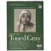 Strathmore Toned Gray skicák 24 listů, 118g, 27,9 x 35,6 cm