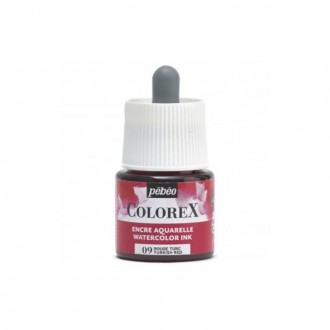 Akvarelový inkoust Pébéo Colorex 45 ml, 09 - Turkish Red