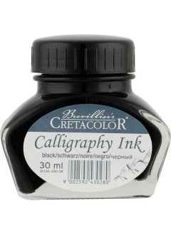 Cretacolor kaligrafický inkoust černý 30 ml