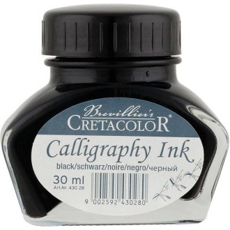 Cretacolor kaligrafický inkoust černý 30 ml