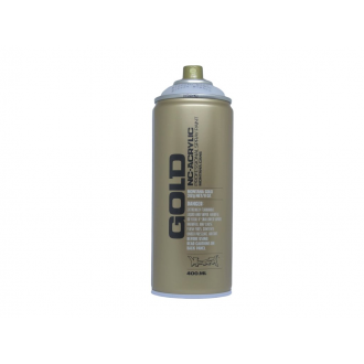 Akrylový sprej Montana Gold 400 ml Disco white - svítící barva pod UV zářením