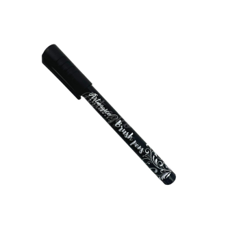 Artmagico akrylový fix se štětečkovým hrotem (brush pen), černá