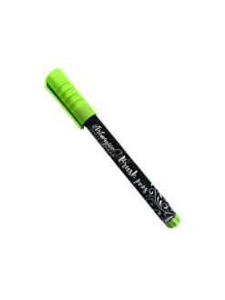 Artmagico akrylový fix se štětečkovým hrotem (brush pen), limetková zelená