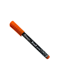 Artmagico akrylový fix se štětečkovým hrotem (brush pen), oranžová