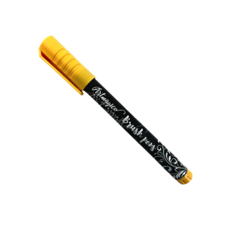Artmagico akrylový fix se štětečkovým hrotem (brush pen), sluneční žlutá