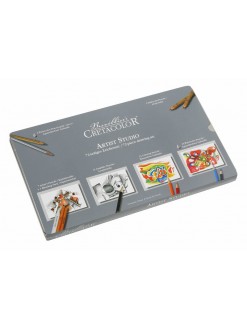 Pastelky Cretacolor Artist Studio 72 ks, plechová krabička