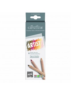 Cretacolor studio line pastel pencils set portrait