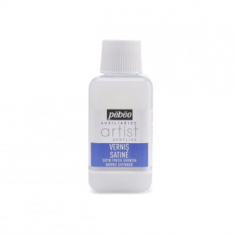 Pébéo Saténový malířský lak ředitelný vodou pro akrylové barvy 250 ml