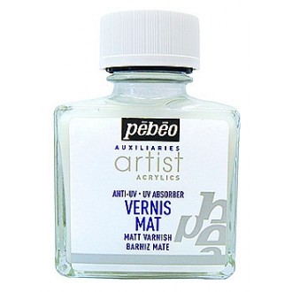 Pébéo Matný lak vodou ředitelný pro akryl. barvy 75 ml, anti-UV