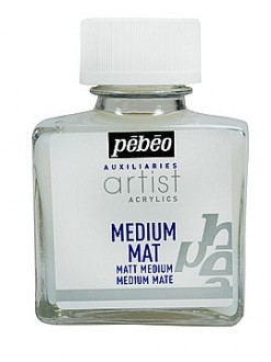 Matné médium pro akrylové barvy 75 ml