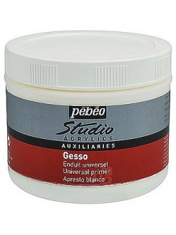 Studio Gesso univerzální akrylový šeps bílý 250/500 ml / 1l, 500 ml