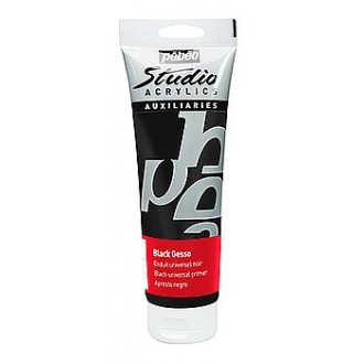 Studio Gesso univerzální akrylový šeps černý, 250 ml