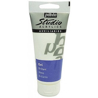 Studio Lesklý gel pro akrylové barvy 100 ml