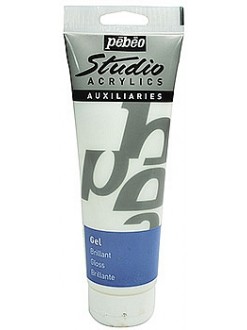 Studio Lesklý gel pro akrylové barvy 250 ml